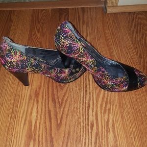 Naughty Monkey Black Pumps